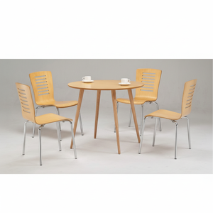 Mobilier de maison moderne Ensemble de salle à manger commerciale Table à manger en bois pour la cuisine dans la salle à manger - Product Image 1