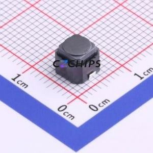 TS665WS Tactile Switch SMD,6x6mm Switch Single Pole Single Throw Round Button 2N Vertical Mount - Product Image 1