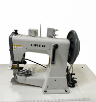 Machine à coudre industrielle à pied mobile robuste RN-441S-T pour matériaux épais et couture de panneaux de bois