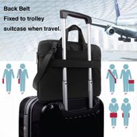Sac pour ordinateur portable personnalisé, ultra fin, portable, à porter à l'épaule, sac pour ordinateur portable