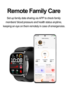 Nuevo Reloj Inteligente con Bomba de Aire, Presión Arterial, Oxígeno en Sangre, Pantalla AMOLED de 2.06 Pulgadas, Resistente al Agua IP66, <span class=keywords><strong>ECG</strong></span>, NFC, SOS, S101 - Product Image 6