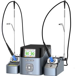 JCID AIXUN T420D Löt station Intelligente Zweikanal-Schweiß station für die Reparatur von Telefon platinen mit T245 T210 T115 Griffs pitze - Product Image 2