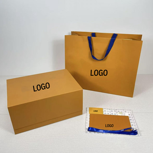 Custom Size & Logo Luxury Shopping Tote Bags Recyclable Paper Bags Dust Proof <b>Storage</b> Bags Magnetic <b>Collapsible</b> Packaging <b>Boxes</b> - Product Image 4