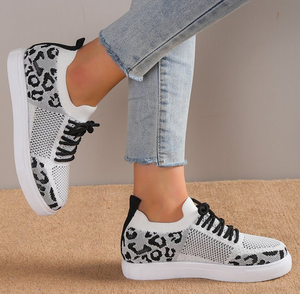 Wholesale Big Sizes Women Fashion <strong>Shoes</strong> Wholesale Casual <strong>Flat</strong> New Model <strong>Leopard</strong> <strong>Print</strong> <strong>Shoes</strong> Women - Product Image 4