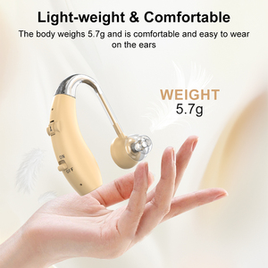 Apparecchi Acustici BTE Ricaricabili all'Ingrosso per Fabbriche, con Elevato Guadagno e Riduzione del Rumore per Ipoacusia da Lieve a Moderata e Gravosa - Product Image 5