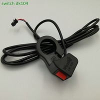 Interrupteur à bascule DK104 pour vitesses avant et arrière, bouton intelligent pour scooter, vélo électrique, VTT, VTT électrique, tricycle, pièce de conversion
