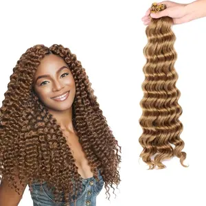 उच्च फाइबर सिंथेटिक चोटी बाल ombre रंग जंबो बाल braids गहरी घुंघराले अशुद्ध locs crochet ब्रेडिंग बाल एक्सटेंशन