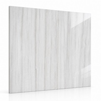 Dalle de pierre frittée polie en jade blanc romain 1800x1200x9mm, finition veinée blanche pour comptoir, mur, hôtel, villa, projet d'aménagement intérieur