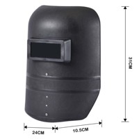 Deko — casque de soudage à la main en verre étendu et étendu, haute qualité, visière de protection faciale bon marché avec poignée pour soudeur, OEM