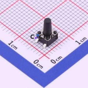 UK-B0206-G8-160 Tactile Switch SMD-4P,4.5x4.5mm Switch Single Pole Single Throw Round Button 1.6N Vertical Mount - Product Image 1