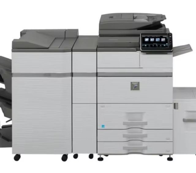 Refurbished Office Equipment Laser Large Format Printers 654/754 A3 A4 Color Used Copiers Machine for Sharp