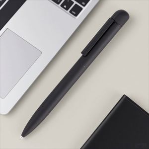 Custom Logo Matte Black Ballpoint Stainless Steel Twist Metal Good Writing Promotion With <b>Colorful</b> Design Cheap Price <b>Pen</b> - Product Image 3
