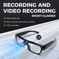 Caméra de sport d'extérieur 4K Ultra HD intégrée à des lunettes de soleil |   Lunettes intelligentes multifonctionnelles pour le cyclisme, la randonnée et le vlogging