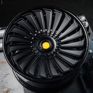 Jantes forgées de 20, 21, 22, 24 et 26 pouces pour Rolls-Royce Ghost, Phantom, Cullinan, <span class=keywords><strong>Dawn</strong></span>, Wraith, SilverShadow, SilverSpirit, Spectre LUX04 - Product Image 3