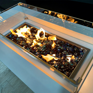 1450 da crociera * 600*450mm per esterni con accensione remota intelligente <span class=keywords><strong>a</strong></span> Gas naturale LNG propano caminetto da tavolo - Product Image 1