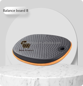 Tapis de mouton Pu mousse en bois oscillant sécurité anti-dérapant bureau debout repose-pieds <span class=keywords><strong>planche</strong></span> d'équilibre - Product Image 2