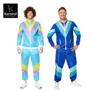 Traje <span class=keywords><strong>de</strong></span> actuación <span class=keywords><strong>de</strong></span> fiesta <span class=keywords><strong>de</strong></span> Carnaval <span class=keywords><strong>de</strong></span> Halloween para hombre al por mayor chándal <span class=keywords><strong>de</strong></span> <span class=keywords><strong>los</strong></span> años <span class=keywords><strong>80</strong></span> y 90 traje <span class=keywords><strong>de</strong></span> concha <span class=keywords><strong>de</strong></span> nuevo diseño en dos colores - Product Image 2