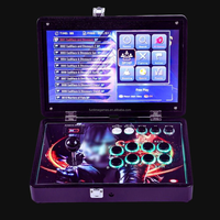 Nouvelle Console de Jeu d'Arcade Portable Rétro HD 26800-en-1 avec Manette de Jeu en Espagnol, Japonais et Anglais