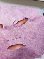 Masque en tissu hydratant et nourrissant à l'oignon violet coréen biologique naturel, anti-rides et éclaircissant pour les soins de la peau
