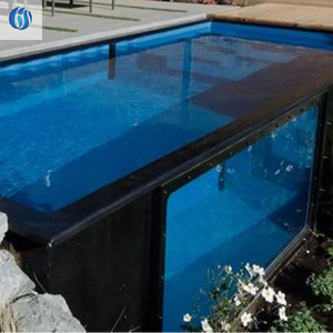 Lastra di vetro acrilico personalizzata grandi pannelli acrilici trasparenti piscina all'aperto per parco giochi - Product Image 6