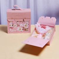 Nouveau coffret cadeau design pour la fête des mères boîte en papier carton de haute qualité boîte à fleurs en gros