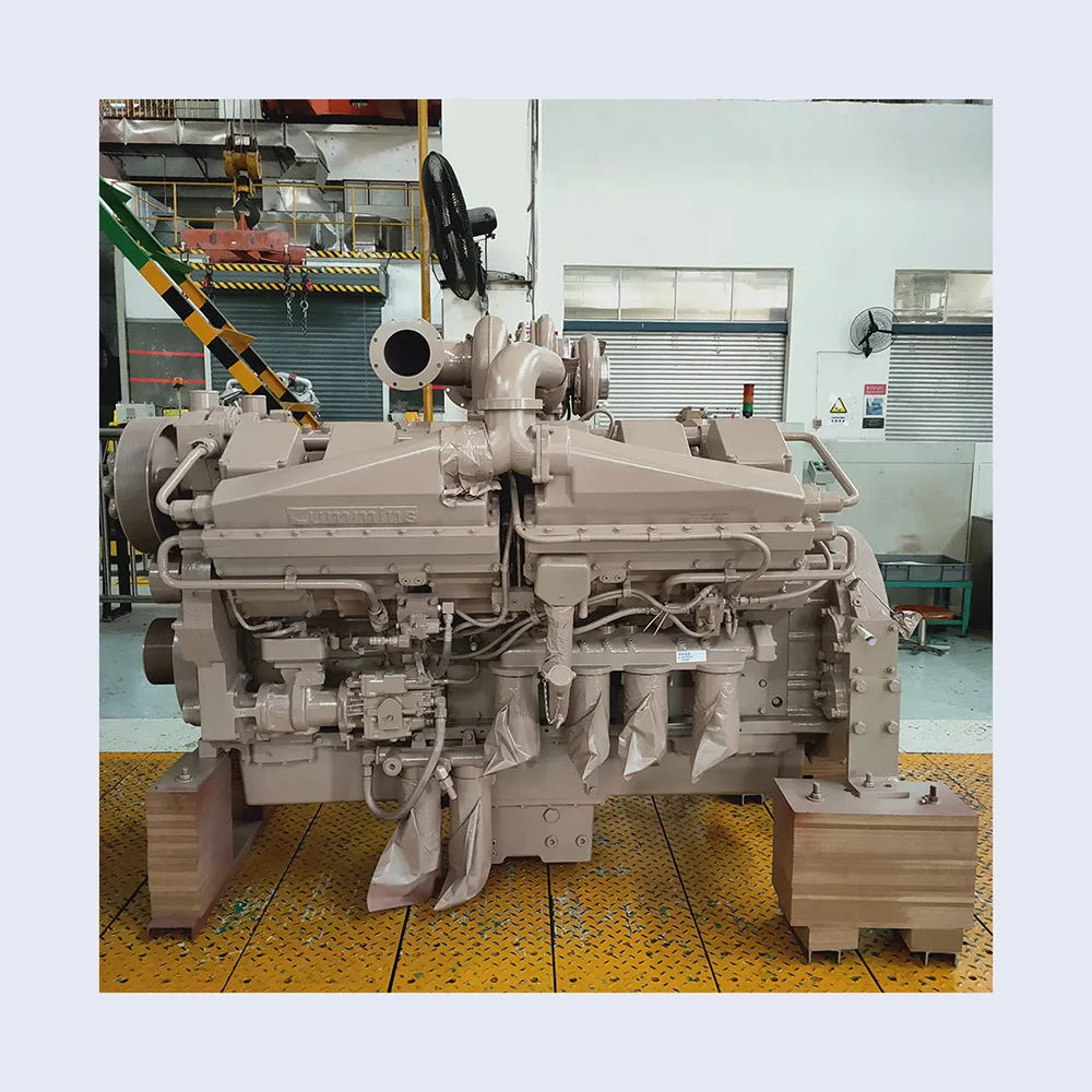 Genuine 6 Cylinders 4 Stroke Water Cooling machinery Marine Diesel Engine assemblies NT855-M NTA855-M for cummins