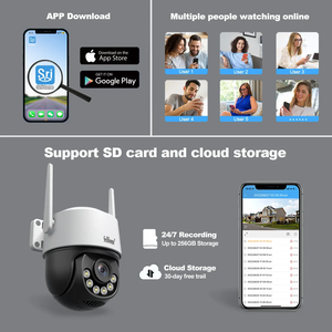 4K 8MP <span class=keywords><strong>Srihome</strong></span> APPWIFI Caméra dôme IP Couleur AI Détection humanoïde Sécurité à domicile Moniteur bébé <span class=keywords><strong>Srihome</strong></span> SH072 - Product Image 4