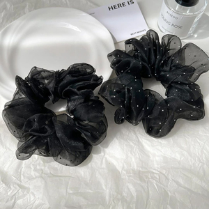 Coletero de Encaje Estilo Vintage Sencillo y Exquisito, Diseño de Lujo Ligero, Coleteros de Moda para Mujer, Accesorios para el Cabello - Product Image 5