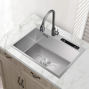 Évier de cuisine intelligent à ultrasons en acier inoxydable nano avec robinet, <span class=keywords><strong>lave</strong></span>-<span class=keywords><strong>vaisselle</strong></span> multifonctionnel pour fruits et légumes - Product Image 5