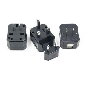 Multi Converter Electrical Plug <b>Socket</b> Custom logo Travel Adaptor Oem Smart Usb International Uk <b>Universal</b> Travel Converter Plug - Product Image 4