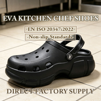 Chaussures de chef CHUDUN antidérapantes, imperméables, respirantes, légères, sabots à plateforme, anti-odeurs, usage professionnel