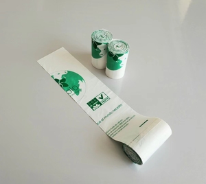 Full Biodegradable Household <strong>Garbage</strong> <strong>Bag</strong> Compostable PLA Degradable <strong>Garbage</strong> <strong>Bag</strong> Thickened Flat Mouth Even <strong>Roll</strong> Degradation <strong>Bag</strong> - Product Image 5