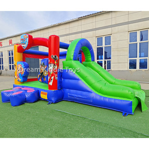 Château <span class=keywords><strong>gonflable</strong></span> unisexe avec toboggan, trampoline <span class=keywords><strong>gonflable</strong></span> pour enfants, combo château <span class=keywords><strong>gonflable</strong></span>, jeux - Product Image 3