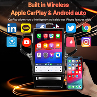 ZWautel 14.4 ''autoradio pour Jeep Grand Cherokee 2011-2013 2014 + lecteur multimédia Carplay sans fil GPS lecteur stéréo unité principale