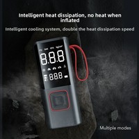 Compresseur d'air portable sans fil RoadGuardian ATJ-6988 6000mAh 60W pour voiture, avec affichage numérique de la pression des pneus