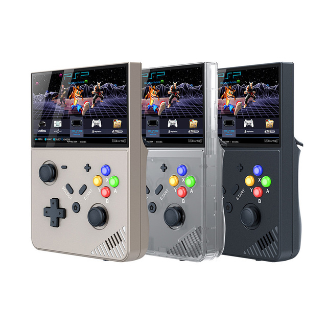 Carefully Selected R43 PRO Handheld Game Console for Wireless LinuxEmelec 4.3 Open-Source 3D HD 4K Joystick Retro Arcade PSP PS1