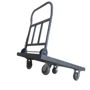 Groothandel Industriële 300 Kg Laden Pallet Trolley Kar Platform Opvouwbare Flatbed Handkar