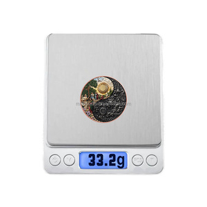 Moneda de cobre redonda de 1 onza .999 de cobre fino, diseño de Cielo y Infierno Yin Yang, Ángel y Demonio, en alto relieve, moneda coleccionable de cobre - Product Image 5