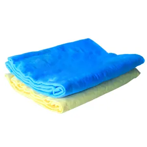منشفة تنظيف السيارة شاموي طبيعي من Pva مناشف جلدية شاموي جافة من قماش الشاموي الصناعي