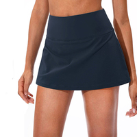 Jupes de tennis 2 en 1 Fitness Sparkly Skorts Femmes Sport Jupe Panty Shorts Athletic Shorts for ladies Running Yoga Shorts skirt
