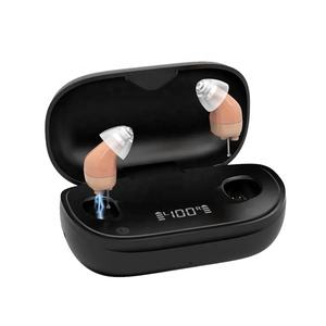 Ultra Mini Discreto CIC <span class=keywords><strong>Hearing</strong></span> Aids Oferecendo Proteção de Cera e Resistência à Umidade para Idosos Ativos - Product Image 2