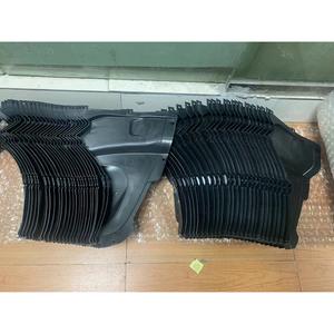 Plaques triangulaires de pare-chocs avant pour BMW Série 3 F30, plastique noir finition mate, paire gauche droite - Product Image 2