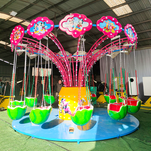 Silla Voladora Portátil Pequeña para Niños, Atracción de Feria, Columpio para Parque de Diversiones en Venta - Product Image 2