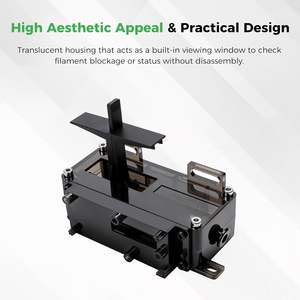 Conception translucide Creality Cfs C Buffer pour imprimante 3D série K1, accessoire d'alimentation de filament pour impression multicolore - Product Image 6