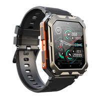 Montre connectée pour homme, vente en gros, pour activités de plein air, avec écran HD, étanche IP68, grand écran, montre connectée sportive pour homme
