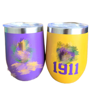 Vente en gros de gobelets isothermes en acier inoxydable 304 écologiques de 12 oz, imprimés UV, marque HBC, pour les voyages, avec logo personnalisé, pour la bière, le thé - Product Image 4