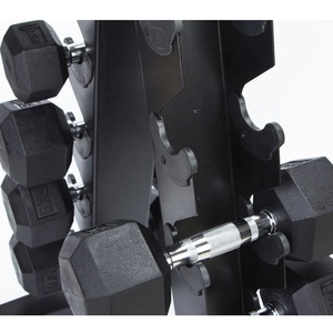 Support de rangement de haute qualité pour entraînement Commercial, équipement d'entraînement Fitness, Logo personnalisé, ensemble <span class=keywords><strong>Vertical</strong></span> de 6 paires de porte-haltères - Product Image 6