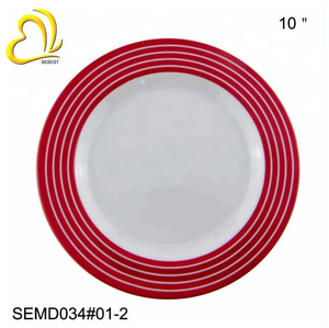 Sebest nhà máy <span class=keywords><strong>2025</strong></span> phong cách mới nóng bán thân thiện với môi ODM tùy chỉnh melamine nhựa Vòng Bộ đồ ăn - Product Image 2