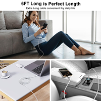 Nuevo Cable de Datos USB C Trenzado de 60W para Teléfono Móvil, Cable de Carga Rápida Tipo C a Tipo C para 16 Pro/16 Pro Max, Cable de Datos de Nailon