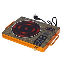 Cuisinière électrique en céramique Wangchef pour e-commerce transfrontalier, 2001-3000W, 1 brûleur, multifonction, pour fondue et wok, à commande tactile